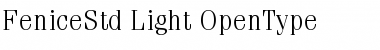 ITC Fenice Std Light Font