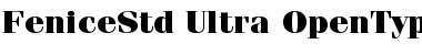 ITC Fenice Std Ultra Font