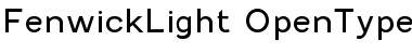 Download Fenwick Light Font