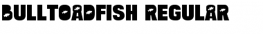 Bulltoad Fish Regular Font