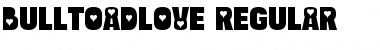 Download Bulltoad Love Font