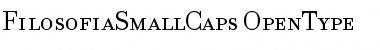 Download FilosofiaSmallCaps Font