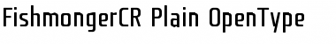 Fishmonger CR Plain Font