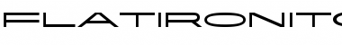 Flatiron ITC Regular Font