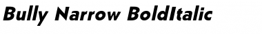 Download Bully Narrow Font