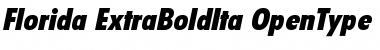 Download Florida-ExtraBoldIta Font