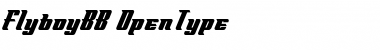 Flyboy BB Regular Font