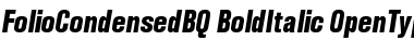 Folio BQ Regular Font