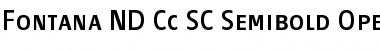 Fontana ND Cc SC Font