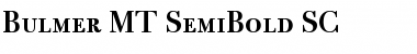 Bulmer MT SemiBold SC Regular Font