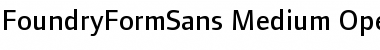 FoundryFormSans Font