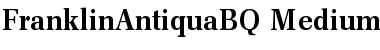 Franklin-Antiqua BQ Regular Font