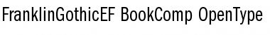 FranklinGothicEF BookComp Font