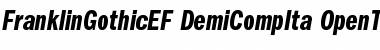 Download FranklinGothicEF Font