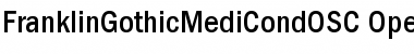 FranklinGothicMediCondOSC Font