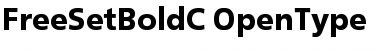 Download FreeSetBoldC Font