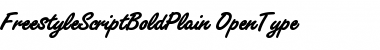 Freestyle Script Bold Font