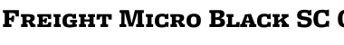 Freight Micro Black SC Font
