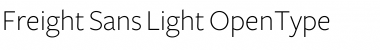 Freight Sans Light Font