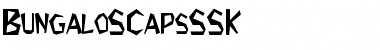 BungaloSCapsSSK Regular Font