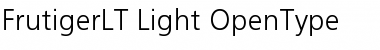 Frutiger LT 45 Light Font