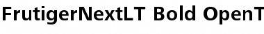 FrutigerNextLT Bold Font
