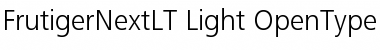 FrutigerNextLT Font