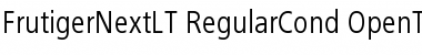 FrutigerNextLT Regular Cond Font