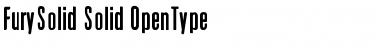 Download FurySolid Font