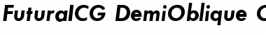 FuturaICG DemiOblique Font