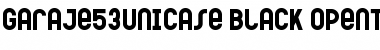 Garaje 53 Unicase Font