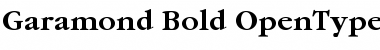 ITC Garamond Bold Font