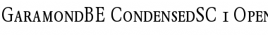 Garamond BE Condensed Small Caps & Oldstyle Figures Font