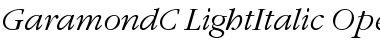 GaramondC Regular Font