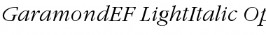 GaramondEF Font