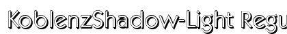 KoblenzShadow-Light Regular preview