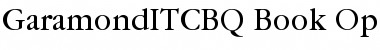 Garamond ITC BQ Regular Font