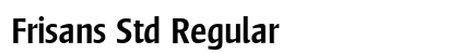Frisans Std Regular Preview