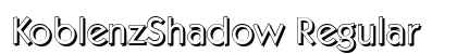 KoblenzShadow Regular preview