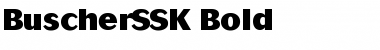 BuscherSSK Font