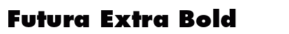 Futura Extra Bold Preview