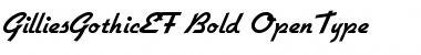 GilliesGothicEF Bold Font