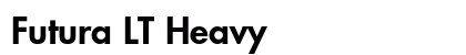 Futura LT Heavy Preview