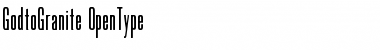 Download GodtoGranite Font Download GodtoGranite Font
