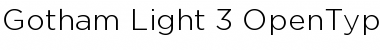 Gotham Light Font