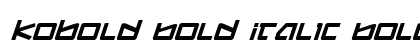 Kobold Bold Italic Bold Italic preview