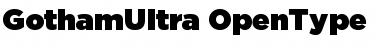 GothamUltra Font