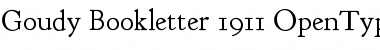 Download Goudy Bookletter 1911 Font