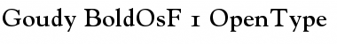 Goudy Font