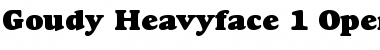 Goudy Font